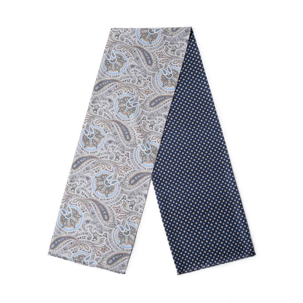 Business Silk Scarf Men, Silk Scarf For Suit, British Style Long Scarf, Luxury Silk Neck Scarf, Mens Spring Autumn Scarf, Formal Wear Silk Scarf, Silk Ascot For Men, Lightweight Silk Scarf Men-artworkcanvas