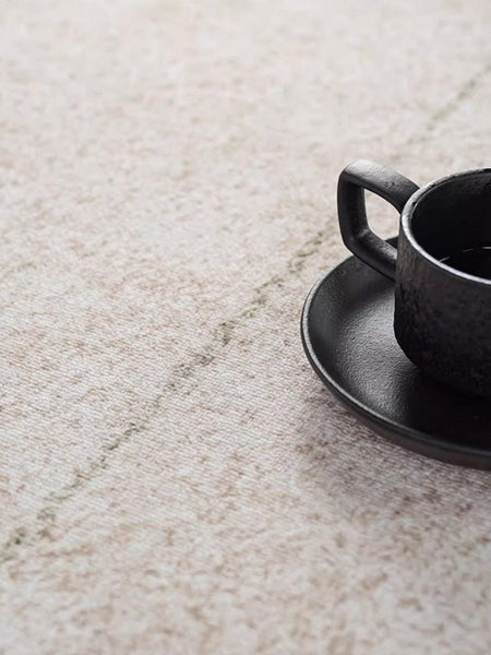 Modern Rugs under Dining Room Table, Abstract Area Rugs for Living Room, Modern Carpets for Kitchen, Geometric Contemporary Modern Rugs Next to Bed-artworkcanvas