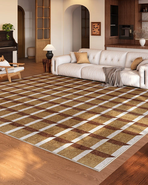 Modern Living Room Rug Ideas, Mid Century Modern Rugs, Geometric Modern Carpets, Contemporary Abstract Rugs for Office