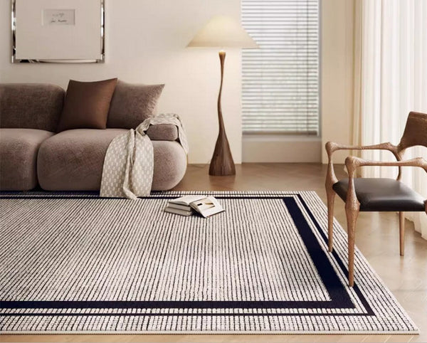 Geometric Modern Rugs for Sale, Contemporary Modern Rugs for Bedroom, Modern Rug Placement Ideas for Living Room, Abstract Rugs for Dining Room-artworkcanvas