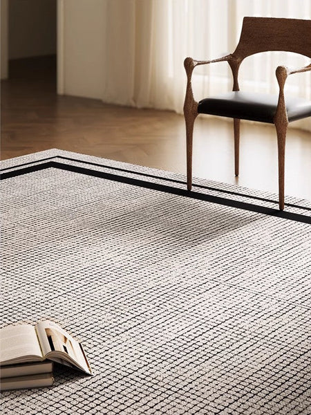 Geometric Modern Rugs for Sale, Contemporary Modern Rugs for Bedroom, Modern Rug Placement Ideas for Living Room, Abstract Rugs for Dining Room-artworkcanvas