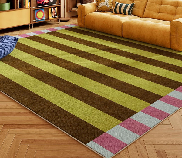 Simple Modern Floor Rugs, Colorful Abstract Modern Rugs, Modern Living Room Rug Ideas, Geometric Carpets for Bedroom, Contemporary Area Rugs