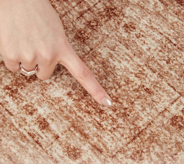 Large Abstract Rugs for Living Room, Mid Century Geometric Contemporary Modern Rugs Next to Bed, Large Modern Area Rugs-artworkcanvas