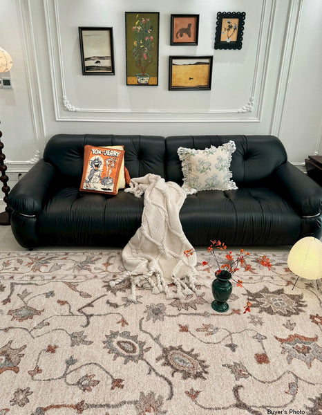 Flower Pattern Modern Rugs for Farmhouse, Bedroom Modern Rugs, Modern Rugs for Dining Room, Modern Rugs for Living Room-artworkcanvas