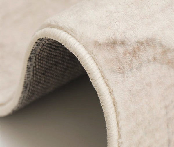 Contemporary Modern Rugs under Dining Room Table, Soft Rugs for Bedroom, French Style Modern Rugs for Interior Design, Flower Pattern Modern Rugs for Living Room-artworkcanvas