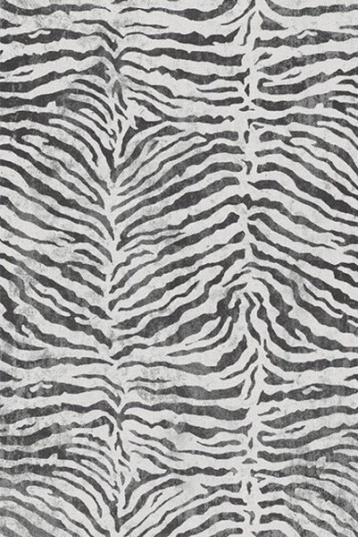 Black Stripe Area Rugs under Sofa, Mid Century Area Rugs for Living Room, Abstract Contemporary Rugs for Bedroom, Modern Carpets for Office, Dining Room Floor Rugs-artworkcanvas