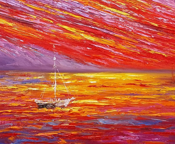 Oil Painting, Original Wall Art, Landscape Painting, Custom Large Art, Canvas Art, Wall Art, Original Artwork, Canvas Painting, Modern Art, Abstract Art