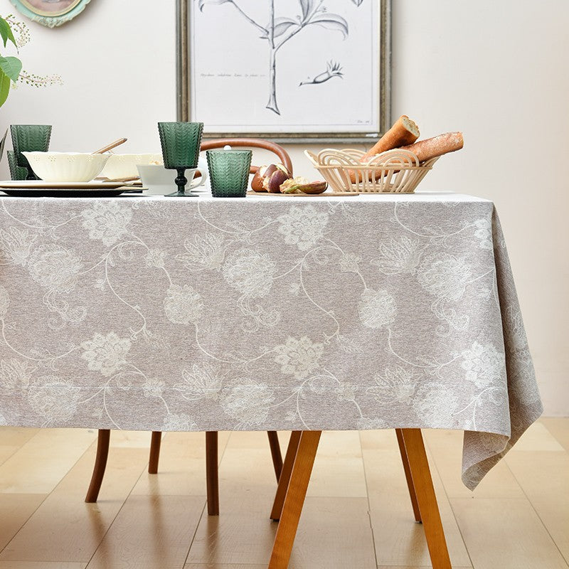 Rustic Table Covers for Kitchen, Country Farmhouse Tablecloth, Square Tablecloth for Round Table, Large Rectangle Tablecloth for Dining Room Table-artworkcanvas