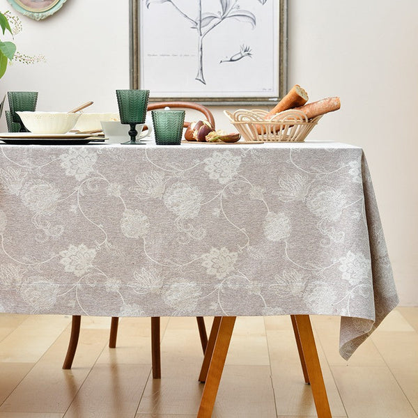 Rustic Table Covers for Kitchen, Country Farmhouse Tablecloth, Square Tablecloth for Round Table, Large Rectangle Tablecloth for Dining Room Table-artworkcanvas