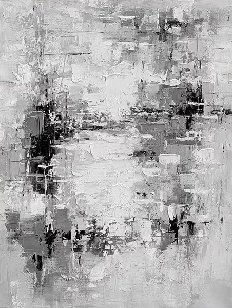 Acrylic Paintings on Canvas, Palette Knife Paintings, Large Paintings Behind Sofa, Abstract Painting for Living Room, Bedroom Modern Wall Art Paintings
