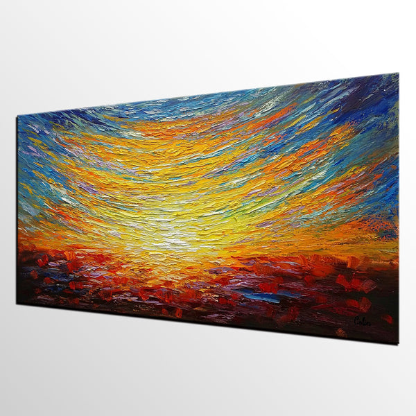 Canvas Art, Abstract Painting, Landscape Painting, Canvas Art, Custom Extra Large Wall Art