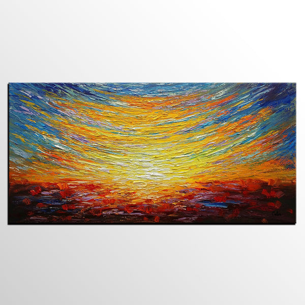 Canvas Art, Abstract Painting, Landscape Painting, Canvas Art, Custom Extra Large Wall Art