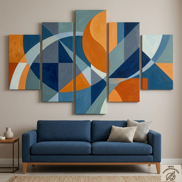 Dining Room Modern Wall Art Paintings, Large Modern Canvas Artwork, Original Abstract Paintings-artworkcanvas