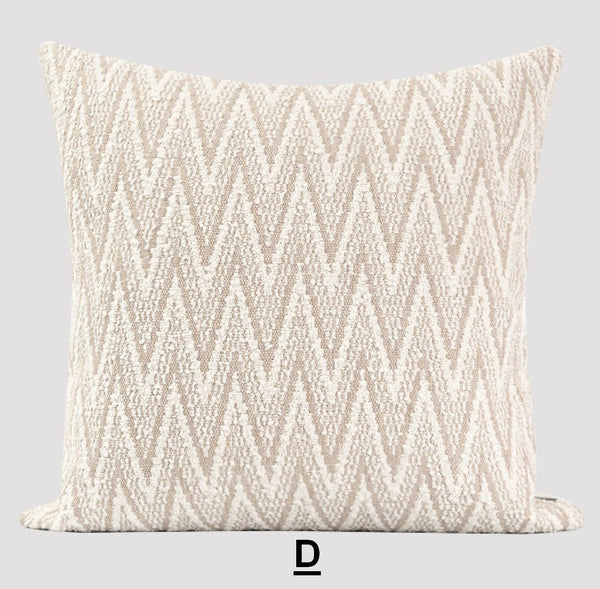 Large Modern Pillows for Couch, Modern Square Pillows, Contemporary Throw Pillows for Living Room, Modern Decorative Sofa Pillows-artworkcanvas