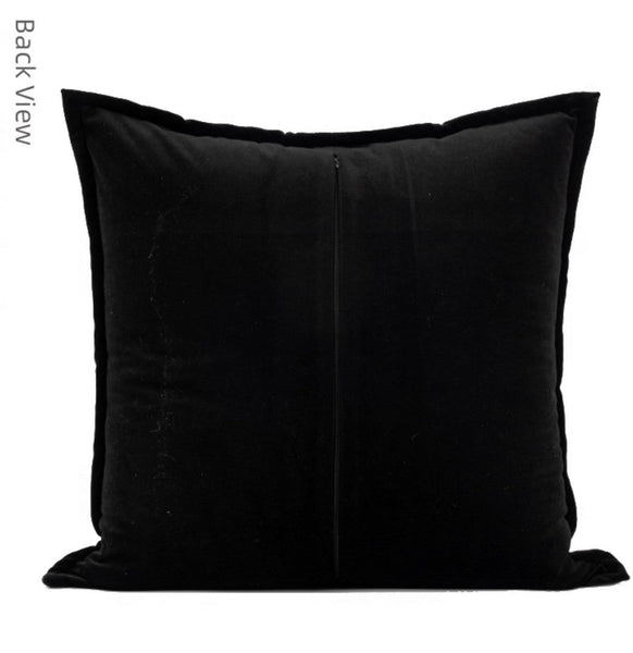 Large Abstract Throw Pillows for Couch, Modern Sofa Throw Pillows, Contemporary Throw Pillow for Living Room, Modern Square Pillows-artworkcanvas