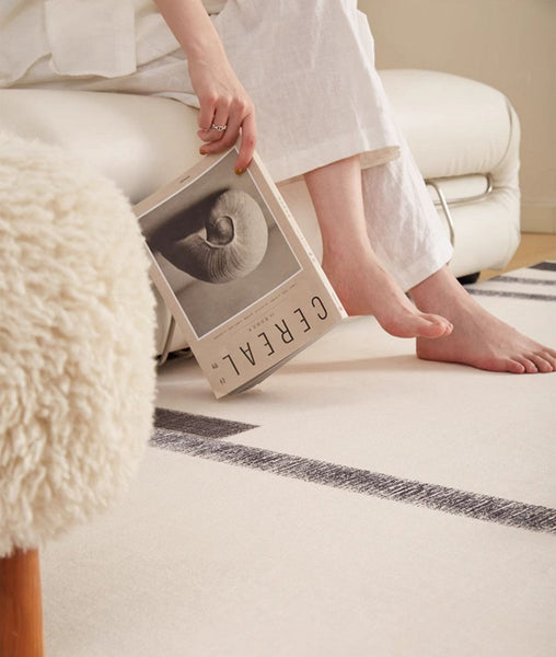 Geometric Contemporary Modern Rugs Next to Bed, Modern Carpets for Office, Abstract Area Rugs for Living Room, Modern Soft Rugs under Dining Room Table