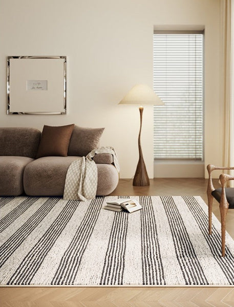 Contemporary Modern Rugs for Bedroom, Geometric Modern Rugs for Sale, Modern Rug Placement Ideas for Living Room, Abstract Rugs for Dining Room-artworkcanvas