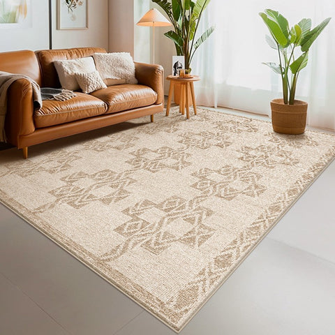 Abstract Modern Rug Ideas for Bedroom, Contemporary Area Rugs for Dining Room, Geometric Modern Rug Placement Ideas for Living Room-artworkcanvas