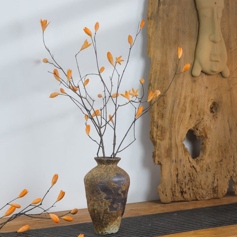 Dried Magnolia Branch, Magnolia Long Twigs, Natural Decorations, Flower Arrangement, Handmade Artificial Flower, Natural Dried Branches-artworkcanvas