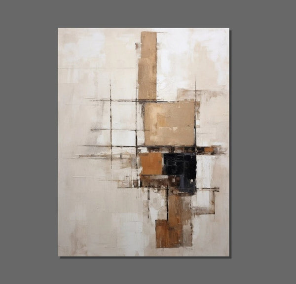 Extra Large Paintings for Living Room, Abstract Acrylic Painting, Hand Painted Wall Art Paintings, Modern Abstract Art for Dining Room-artworkcanvas