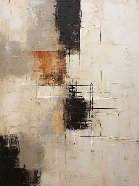 Hand Painted Wall Art Paintings, Modern Abstract Art for Dining Room, Extra Large Paintings for Living Room, Abstract Acrylic Painting-artworkcanvas
