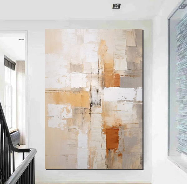 Simple Wall Art Ideas, Modern Abstract Painting, Buy Art Online, Large Acrylic Canvas Paintings, Dining Room Abstract Paintings-artworkcanvas