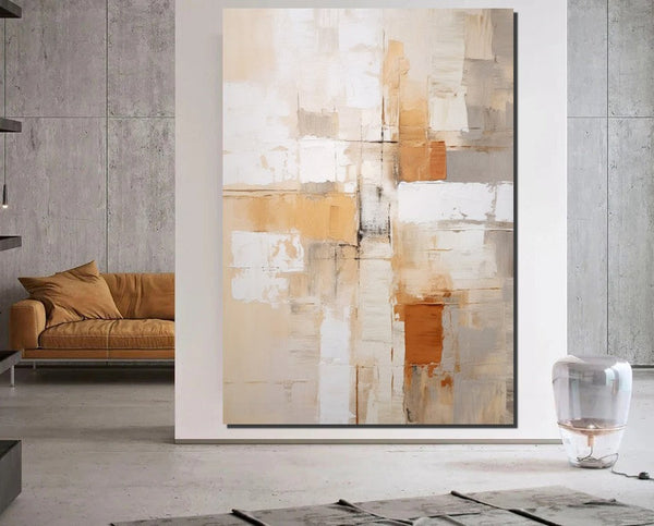 Simple Wall Art Ideas, Modern Abstract Painting, Buy Art Online, Large Acrylic Canvas Paintings, Dining Room Abstract Paintings-artworkcanvas