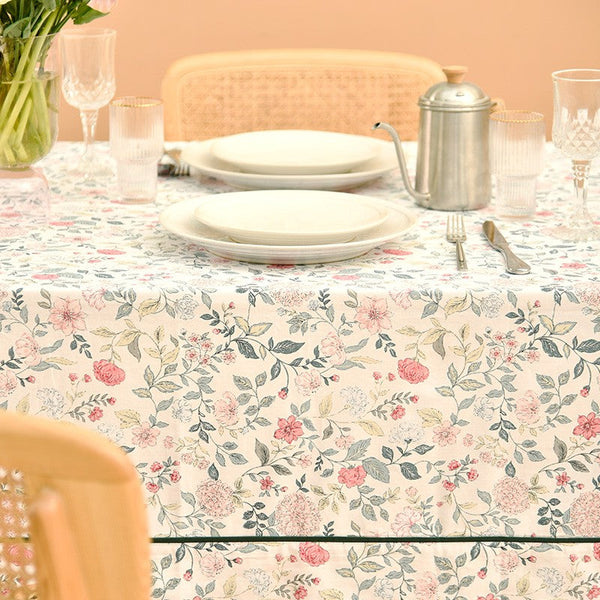 Country Farmhouse Tablecloth, Rustic Table Covers for Kitchen, Large Rectangle Tablecloth for Dining Room Table, Square Tablecloth for Round Table-artworkcanvas