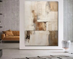 Modern Abstract Art for Dining Room, Extra Large Paintings for Living Room, Hand Painted Wall Art Paintings, Abstract Acrylic Painting-artworkcanvas
