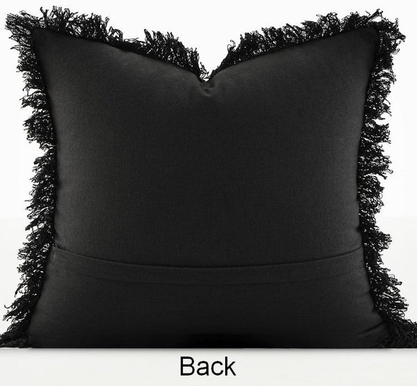 Ethnic Square Modern Throw Pillows for Couch, Contemporary Modern Sofa Pillows, Decorative Throw Pillows for Bedroom, Large Throw Pillow for Interior Design-artworkcanvas