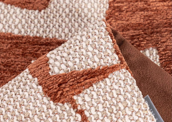 Contemporary Throw Pillow for Living Room, Modern Square Pillows, Large Abstract Throw Pillows for Couch, Modern Sofa Throw Pillows-artworkcanvas