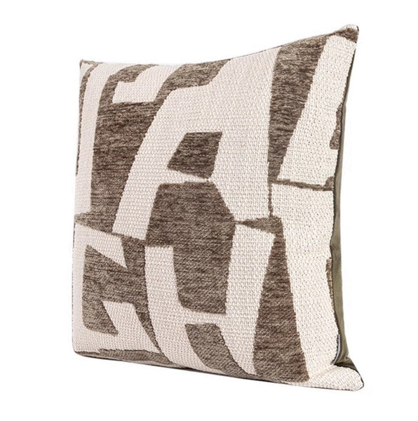 Modern Square Pillows, Contemporary Throw Pillow for Living Room, Large Abstract Throw Pillows for Couch, Modern Sofa Throw Pillows-artworkcanvas