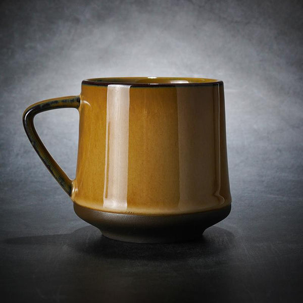 Latte Coffee Cup, Large Tea Cup, Large Pottery Coffee Cup, 8 oz Ceramic Coffee Mug, Handmade Coffee Cup-artworkcanvas