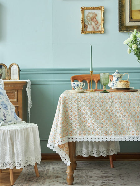 Modern Tablecloth for Home Decoration, Large Square Tablecloth for Round Table, Extra Large Rectangle Tablecloth for Dining Room Table-artworkcanvas