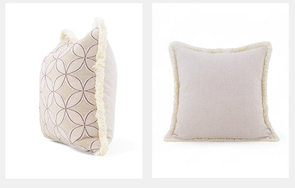 Large Square Pillows, Modern Throw Pillows, Modern Sofa Pillows, Decorative Throw Pillow for Couch, Decorative Throw Pillows for Living Room Couch-artworkcanvas