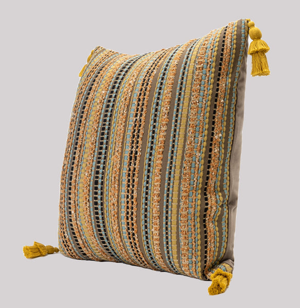 Contemporary Modern Sofa Pillows, Luxury Modern Pillows for Couch, Decorative Throw Pillows for Bedroom, Large Modern Pillow for Living Room-artworkcanvas