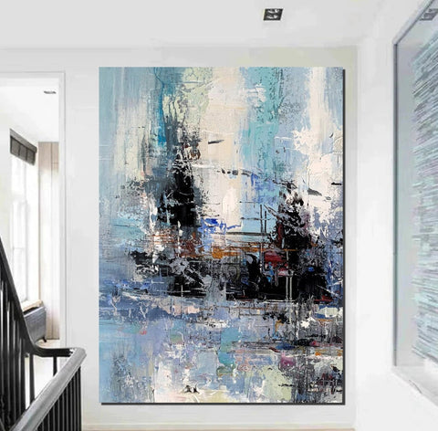 Large Paintings for Dining Room, Acrylic Painting on Canvas, Simple Abstract Art, Wall Art Paintings for Bedroom, Simple Modern Art Paintings-artworkcanvas
