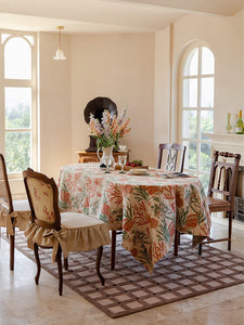 Sea Shell Pattern Tablecloth, Large Modern Rectangle Tablecloth for Dining Room Table, Square Tablecloth, Farmhouse Table Cloth, Wedding Tablecloth-artworkcanvas