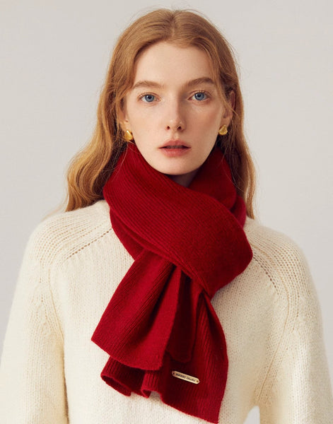 Casual Scarf for Women, Birthday Gift for Girl, Winter Wool Scarf, Modern Wool Scarf for Women, Cold Weather Scarves, Soft Wool Scarf for Women