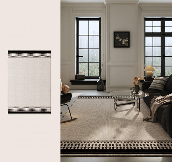 Modern Area Rugs under Sofa, Abstract Contemporary Rugs for Bedroom, Large Modern Rugs for Living Room, Dining Room Floor Rugs, Modern Carpets for Office-artworkcanvas