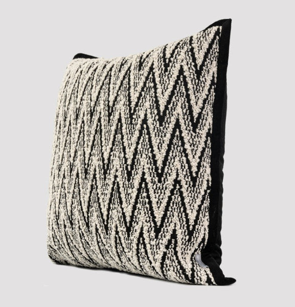 Large Abstract Throw Pillows for Couch, Modern Sofa Throw Pillows, Contemporary Throw Pillow for Living Room, Modern Square Pillows-artworkcanvas