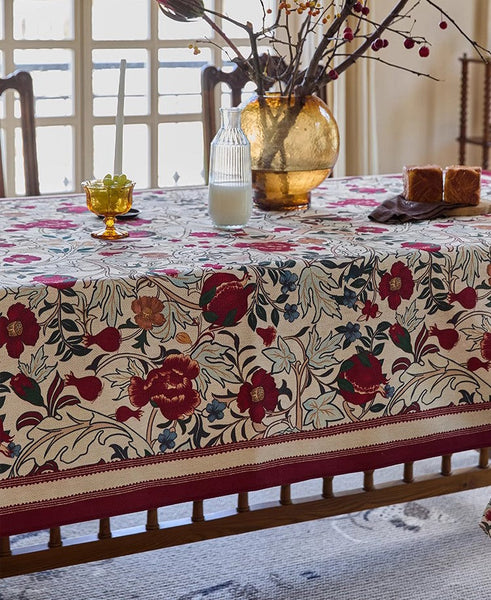 Oversied Modern Rectangular Tablecloth for Dining Room Table, Square Tablecloth for Kitchen, Extra Large Table Covers for Round Table-artworkcanvas
