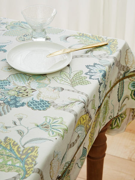 Rustic Table Covers for Kitchen, Large Rectangle Tablecloth for Dining Room Table, Country Farmhouse Tablecloth, Square Tablecloth for Round Table-artworkcanvas