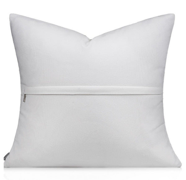 Light Grey Modern Pillows for Couch, Abstract Decorative Throw Pillows for Living Room, Large Modern Sofa Cushion, Decorative Pillow Covers-artworkcanvas