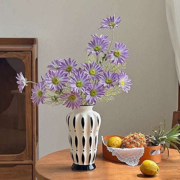 Handmade Bouquet Ceramic Vases, Modern Flower Vases on Table, Porcelain Flower Vases, Water Holding Flower Vases-artworkcanvas