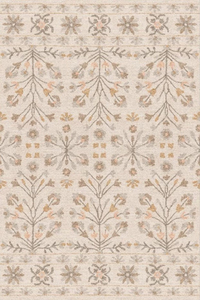 Modern Rugs for Living Room, Flower Pattern Modern Rugs for Farmhouse, Bedroom Modern Rugs, Modern Rugs for Dining Room-artworkcanvas