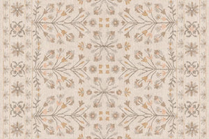 Modern Rugs for Living Room, Flower Pattern Modern Rugs for Farmhouse, Bedroom Modern Rugs, Modern Rugs for Dining Room-artworkcanvas