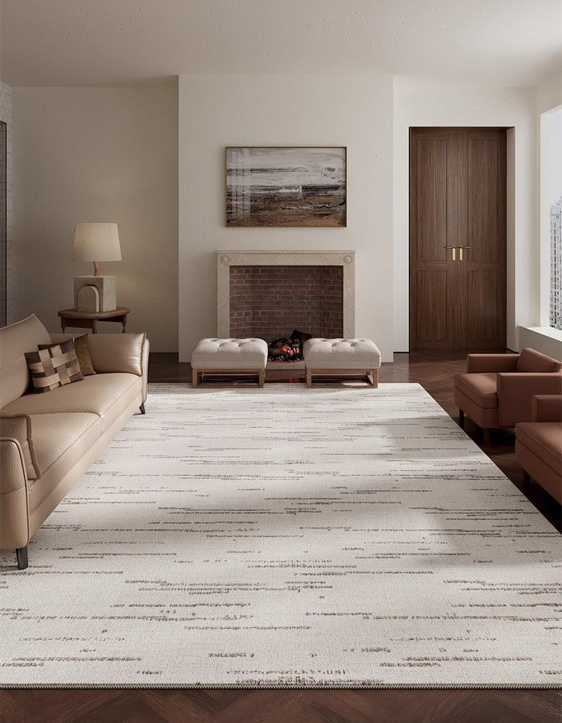Mid Century Geometric Carpets, Abstract Modern Rugs for Living Room, Contemporary Modern Rugs Next to Bed, Modern Rugs under Dining Room Table-artworkcanvas
