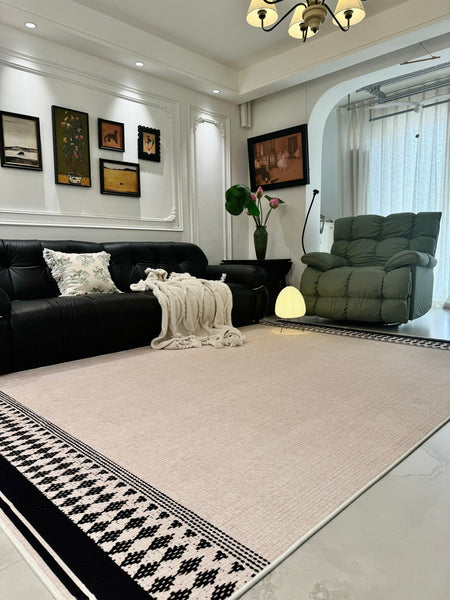 Large Modern Rugs for Living Room, Dining Room Floor Rugs, Modern Area Rugs under Sofa, Abstract Contemporary Rugs for Bedroom, Modern Carpets for Office-artworkcanvas