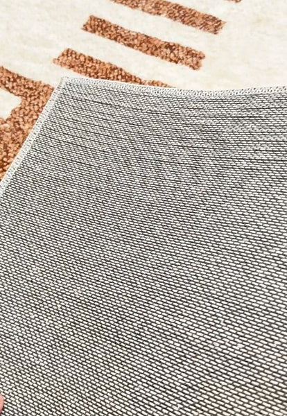 Modern Rugs under Dining Room Table, Mid Century Geometric Carpets, Abstract Modern Rugs for Living Room, Contemporary Modern Rugs Next to Bed-artworkcanvas